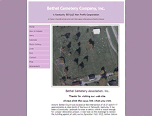 Tablet Screenshot of bethelky.org